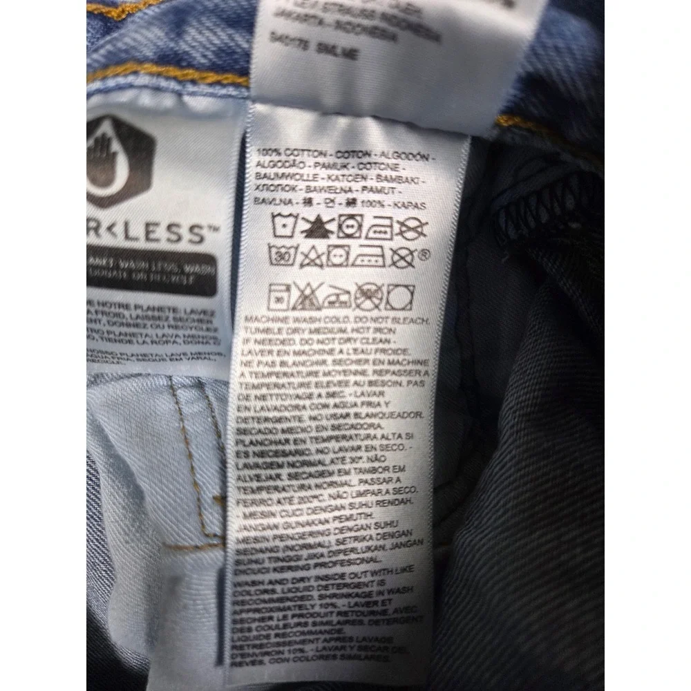 Levi's 501 Original Fit Jeans Mens 38x38 Blue Straight Leg Button Fly Denim 88/6